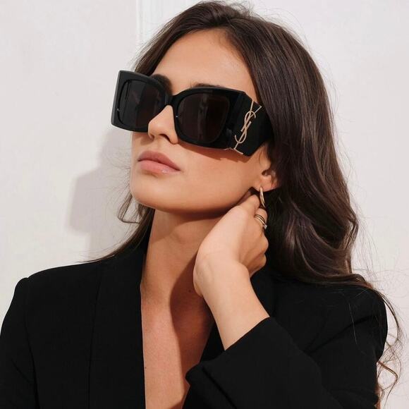 New, YVES SAINT LAURENT Sunglasses SL-M119-BLAZE-003 Authentic - Picture 2 of 10